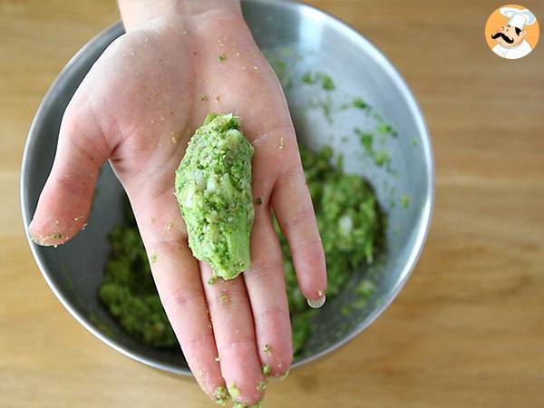 Broccolikroketter - Beredning steg 4