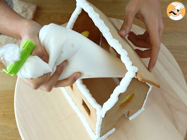 Pepparkakshus till jul - Beredning steg 9