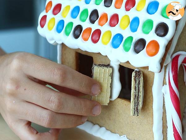 Pepparkakshus till jul - Beredning steg 12