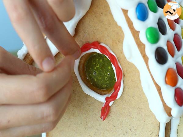 Pepparkakshus till jul - Beredning steg 13
