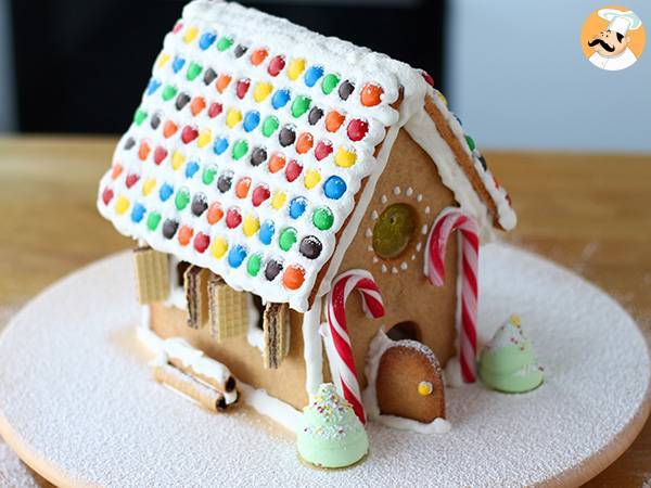 Pepparkakshus till jul - Beredning steg 15