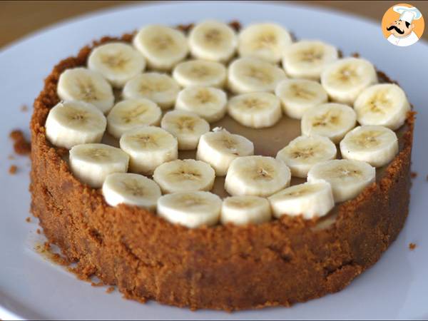 Banoffee, banan- och karamellpaj - Beredning steg 5