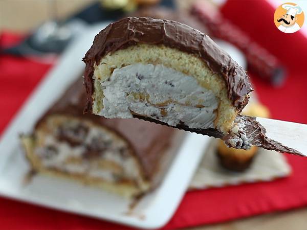 Julstock med Ferrero Rochers - Beredning steg 11