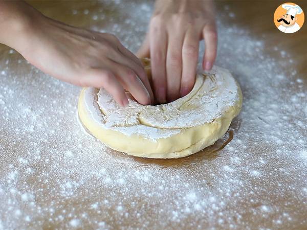 Brioche des rois steg för steg - Beredning steg 5