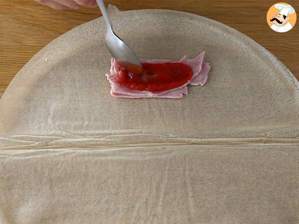 Pizza-nudlar - Beredning steg 1