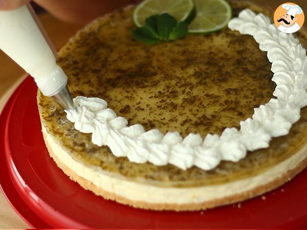 Mojito Cheesecake - Beredning steg 11