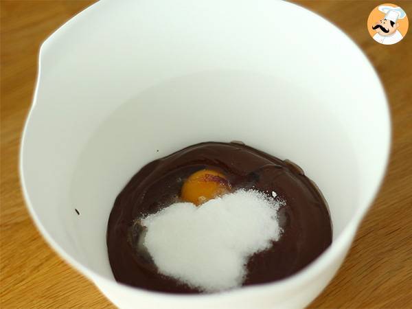 Chokladkorv med choklad - Beredning steg 1