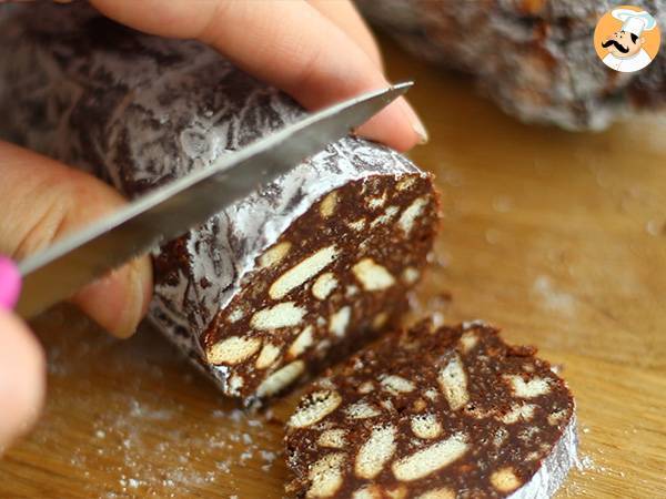 Chokladkorv med choklad - Beredning steg 6