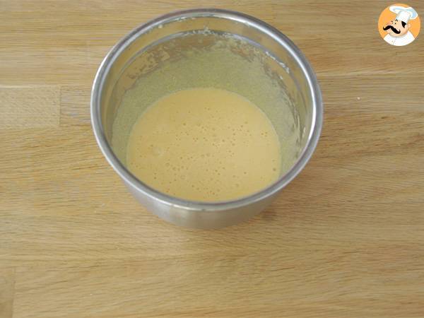 Nutella rulltårta - Beredning steg 1