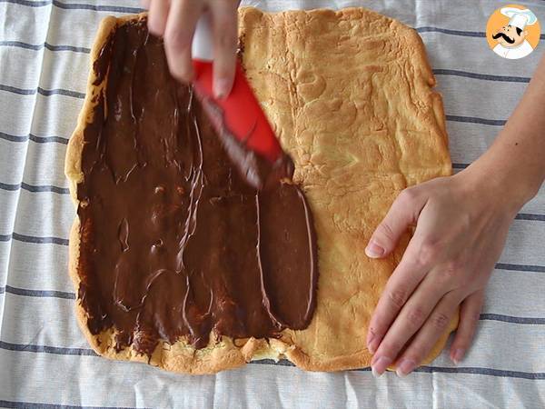 Nutella rulltårta - Beredning steg 5