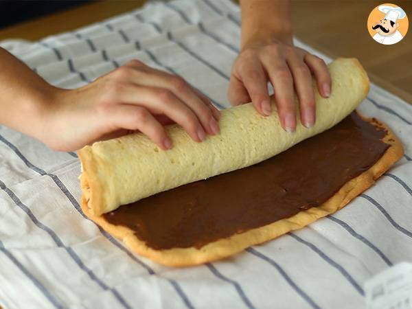 Nutella rulltårta - Beredning steg 6