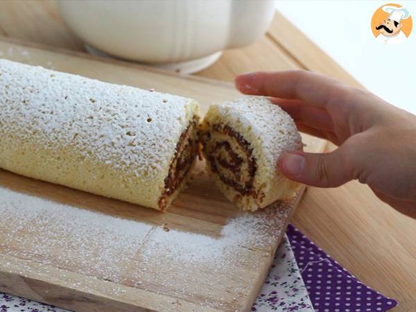 Nutella rulltårta - Beredning steg 7