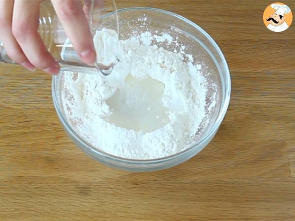 Beignets av räkor - Beredning steg 1
