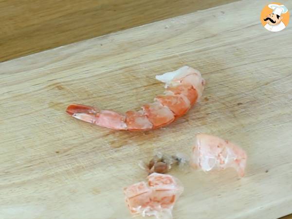 Beignets av räkor - Beredning steg 2