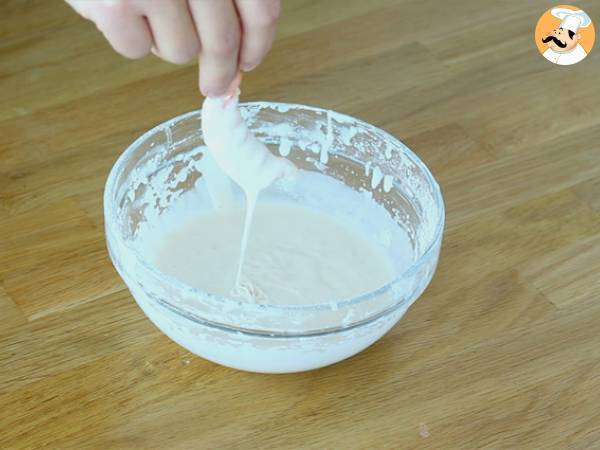 Beignets av räkor - Beredning steg 3