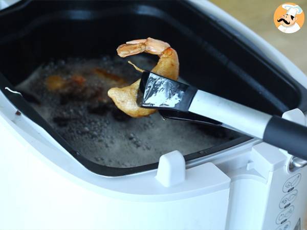 Beignets av räkor - Beredning steg 4