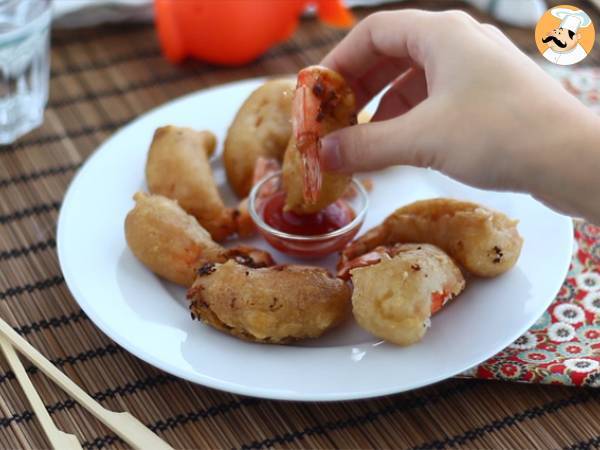 Beignets av räkor - Beredning steg 5