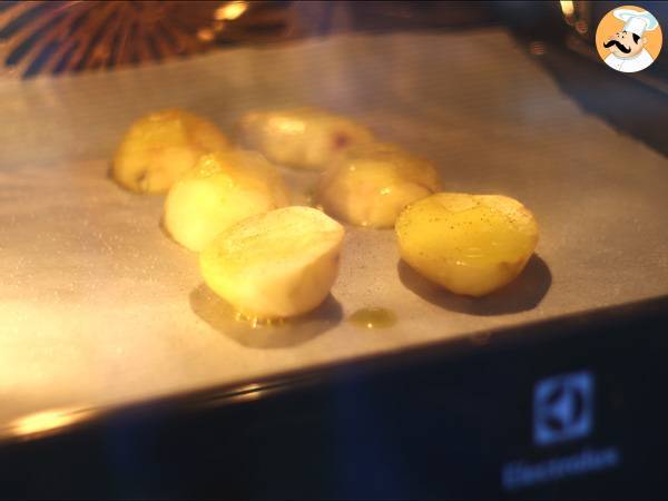 Smörgås med potatisraclette - Beredning steg 2