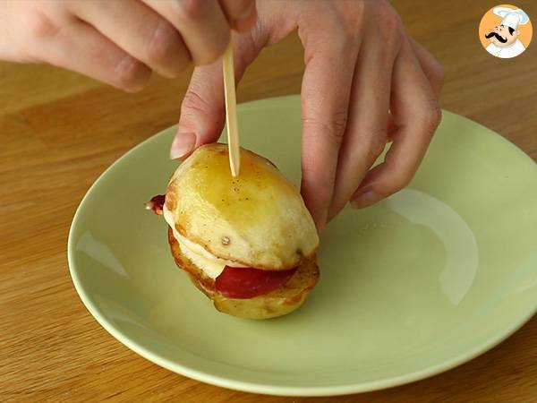 Smörgås med potatisraclette - Beredning steg 4