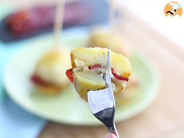 Smörgås med potatisraclette - Beredning steg 5