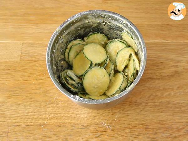 Zucchini chips - Beredning steg 2