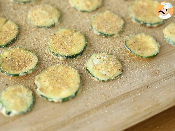 Zucchini chips - Beredning steg 3