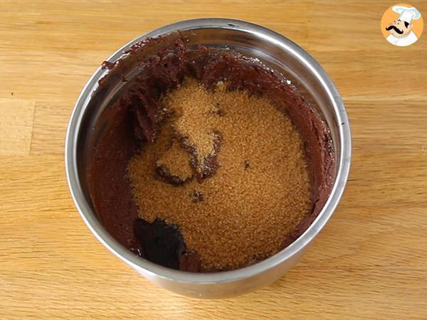Vegansk brownie, ägg- och mjölkfri - Beredning steg 2