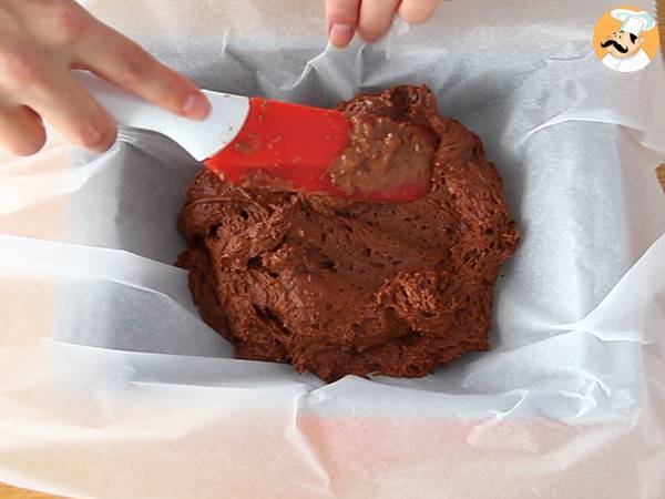 Vegansk brownie, ägg- och mjölkfri - Beredning steg 3