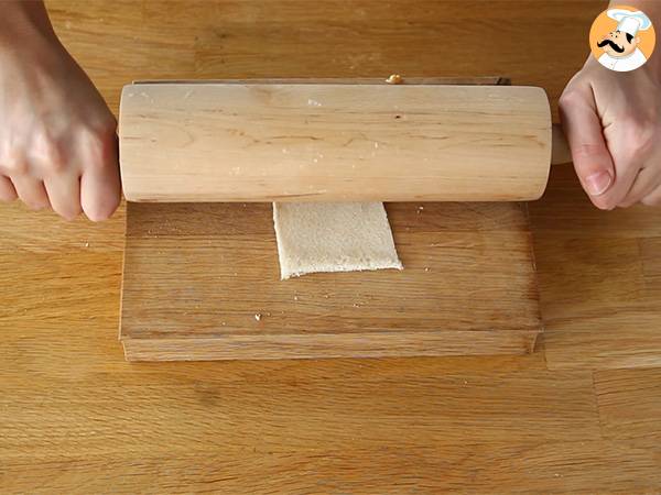 Brödwraps med sylt - Beredning steg 1