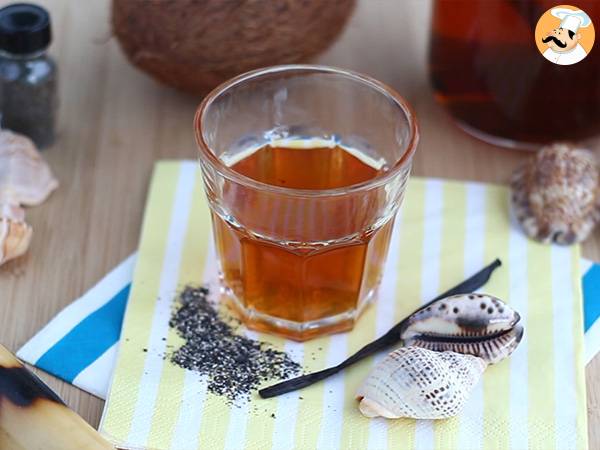 Rhum arrangé med vanilj och kanel - Beredning steg 4