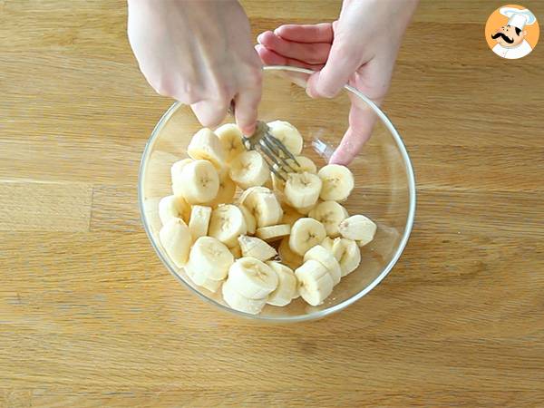 Bananbröd, banankaka - Beredning steg 1