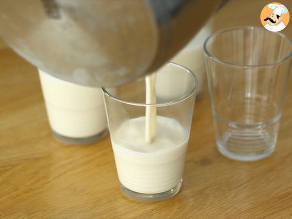 Vegansk panna cotta med kokos - Beredning steg 3