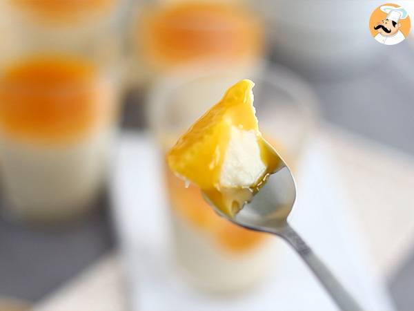 Vegansk panna cotta med kokos - Beredning steg 5
