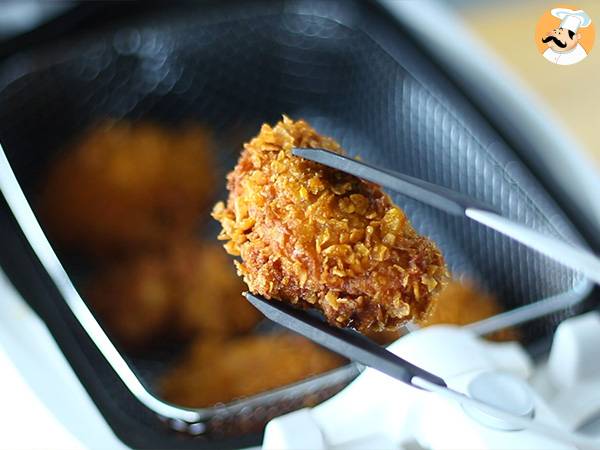 Krispiga kycklingtenders som på KFC - Beredning steg 7