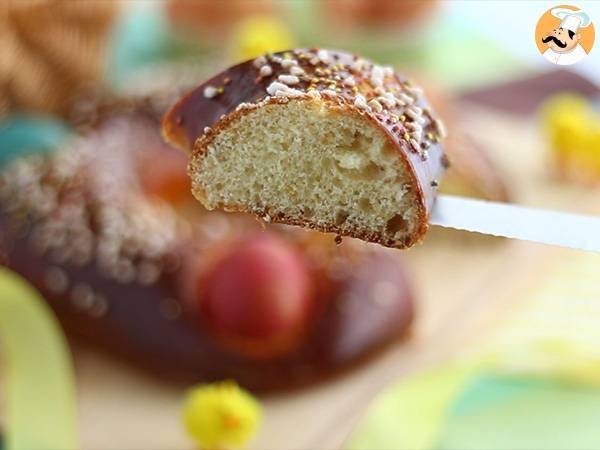 Mouna, traditionell påskbrioche - Beredning steg 8