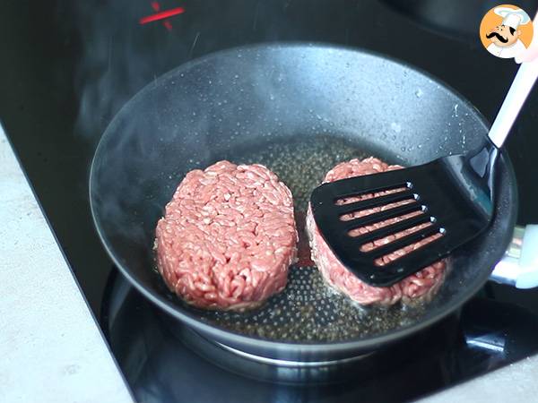 Snabb och enkel hemlagad hamburgare - Beredning steg 2