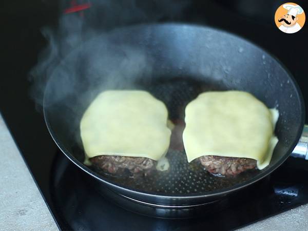 Snabb och enkel hemlagad hamburgare - Beredning steg 3