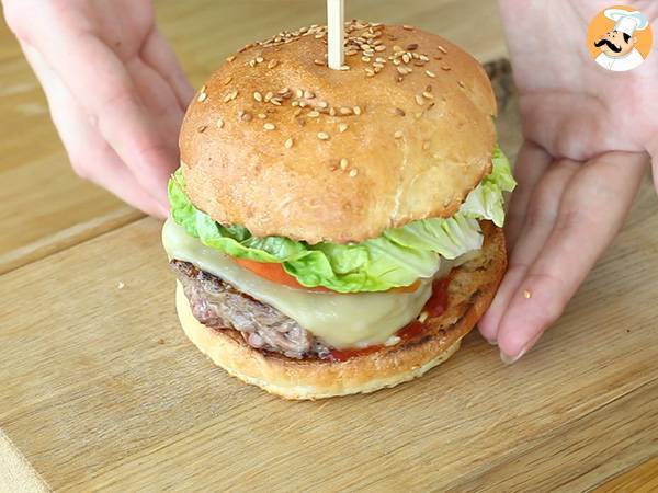 Snabb och enkel hemlagad hamburgare - Beredning steg 6