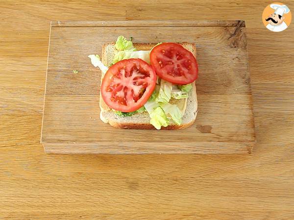 Club Sandwich med ägg - Beredning steg 1