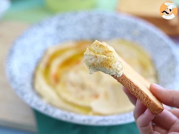 Krämig libanesisk hummus - Beredning steg 5