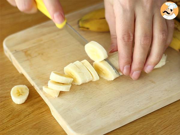Banan- och chokladtårta (steg för steg) - Beredning steg 1