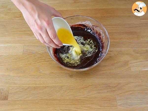 Banan- och chokladtårta (steg för steg) - Beredning steg 4
