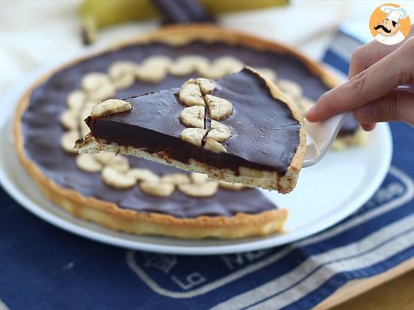 Banan- och chokladtårta (steg för steg) - Beredning steg 7