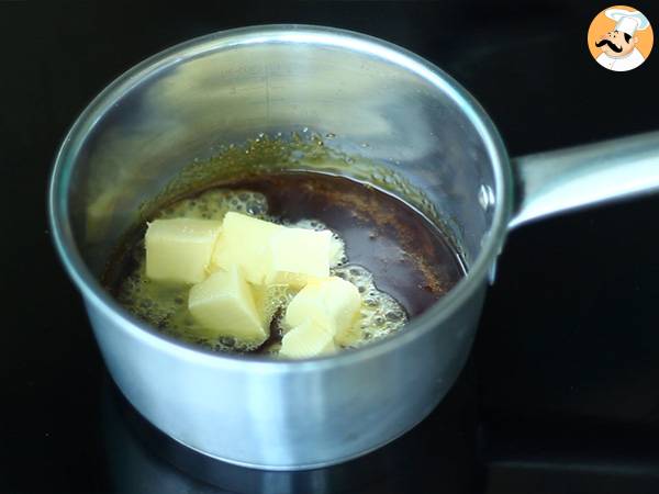 Snabb och enkel karamell med saltat smör - Beredning steg 2