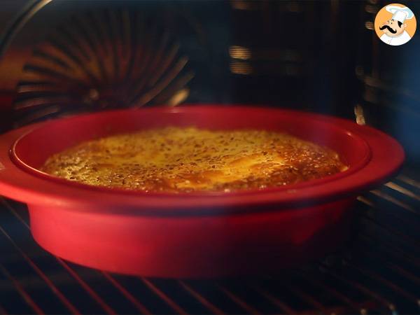 Hamburgerpaj, en cheeseburgare att dela! - Beredning steg 6