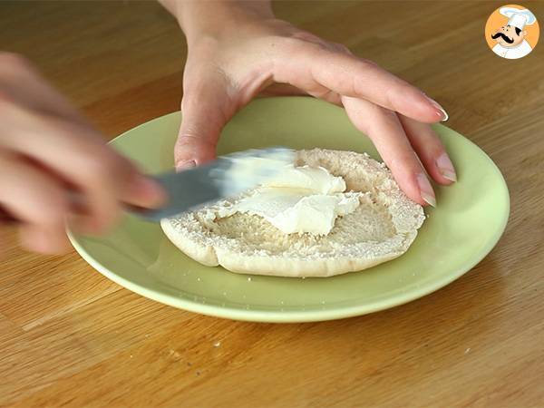 Sandwichkaka, den fräscha aperitifkakan - Beredning steg 1