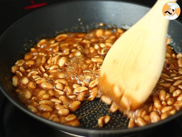 Pralinjordnötter, chouchous - Beredning steg 2