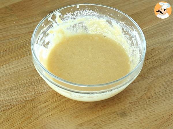 Glutenfri mini clafoutis med körsbär - Beredning steg 1