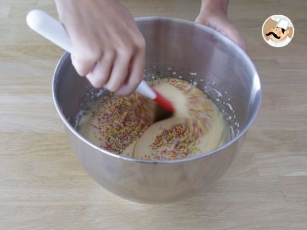 Tårtbotten för cupcakes - Beredning steg 2