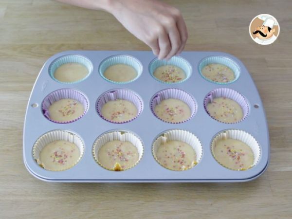 Tårtbotten för cupcakes - Beredning steg 4